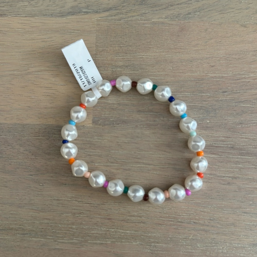 NWT Steve Madden Pearl Bracelet
